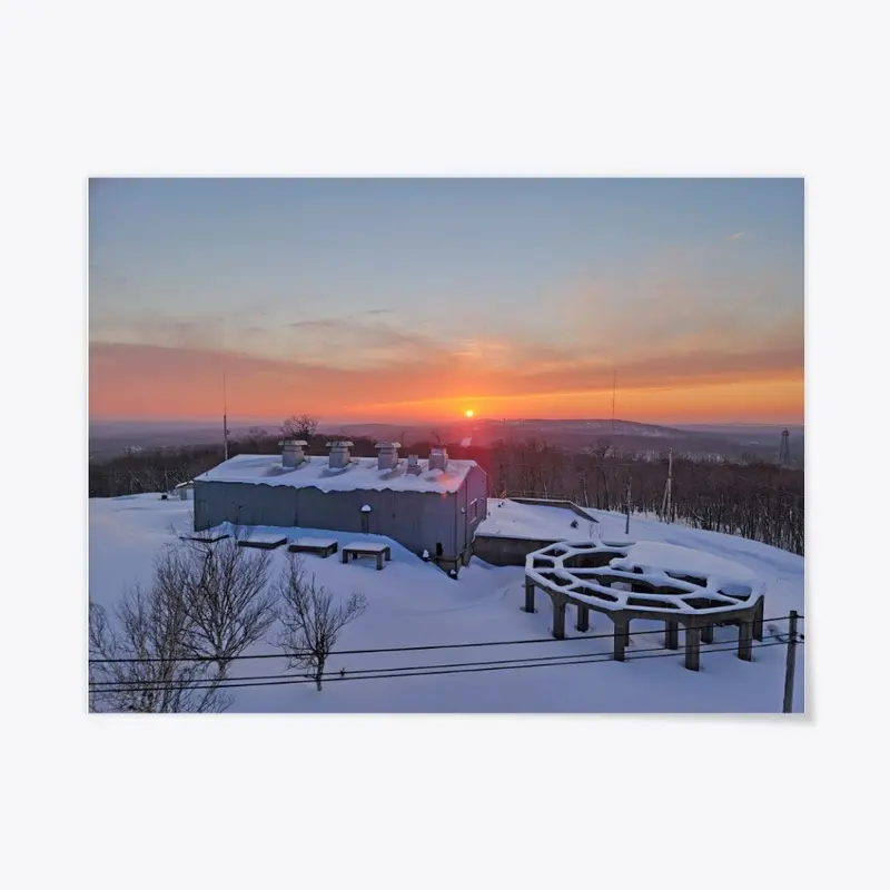 Sunset Over the Generator Building